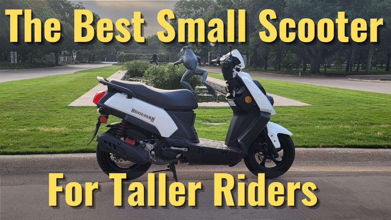 Обзор моего нового скутера Genuine Scooter Co, Hooligan 170i — характеристики/короткая поездка/за...