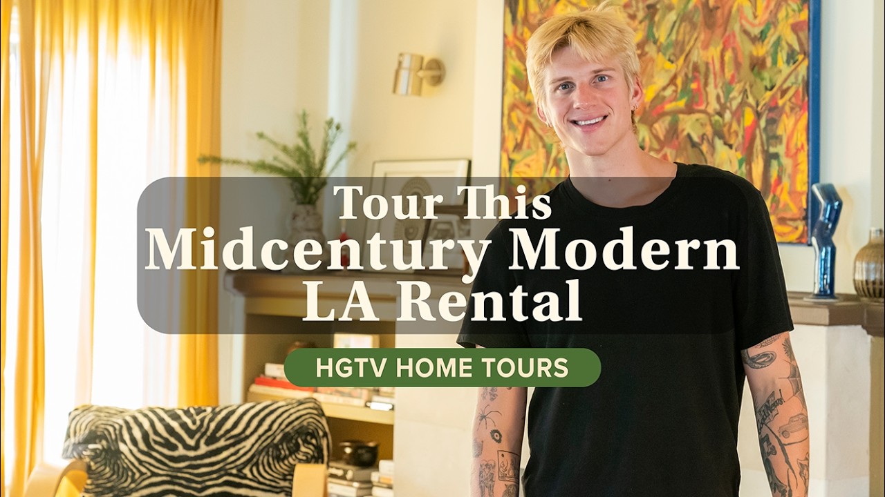 This LA Rental Is Packed With Midcentury Modern Style | HGTV Home Tours
