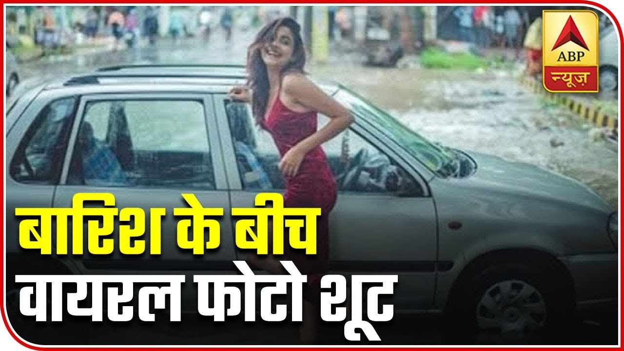NIFT Student's Photo Shoot Amid Floods In Patna Going Viral | ABP News