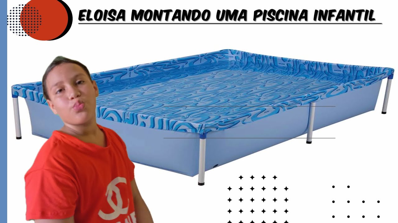 ELOISA MONTANDO UMA PISCINA INFANTIL 😱🤯