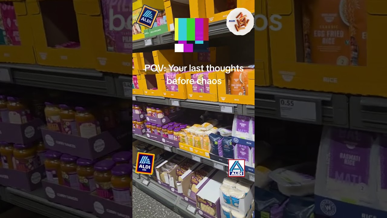 Come with me to Aldi