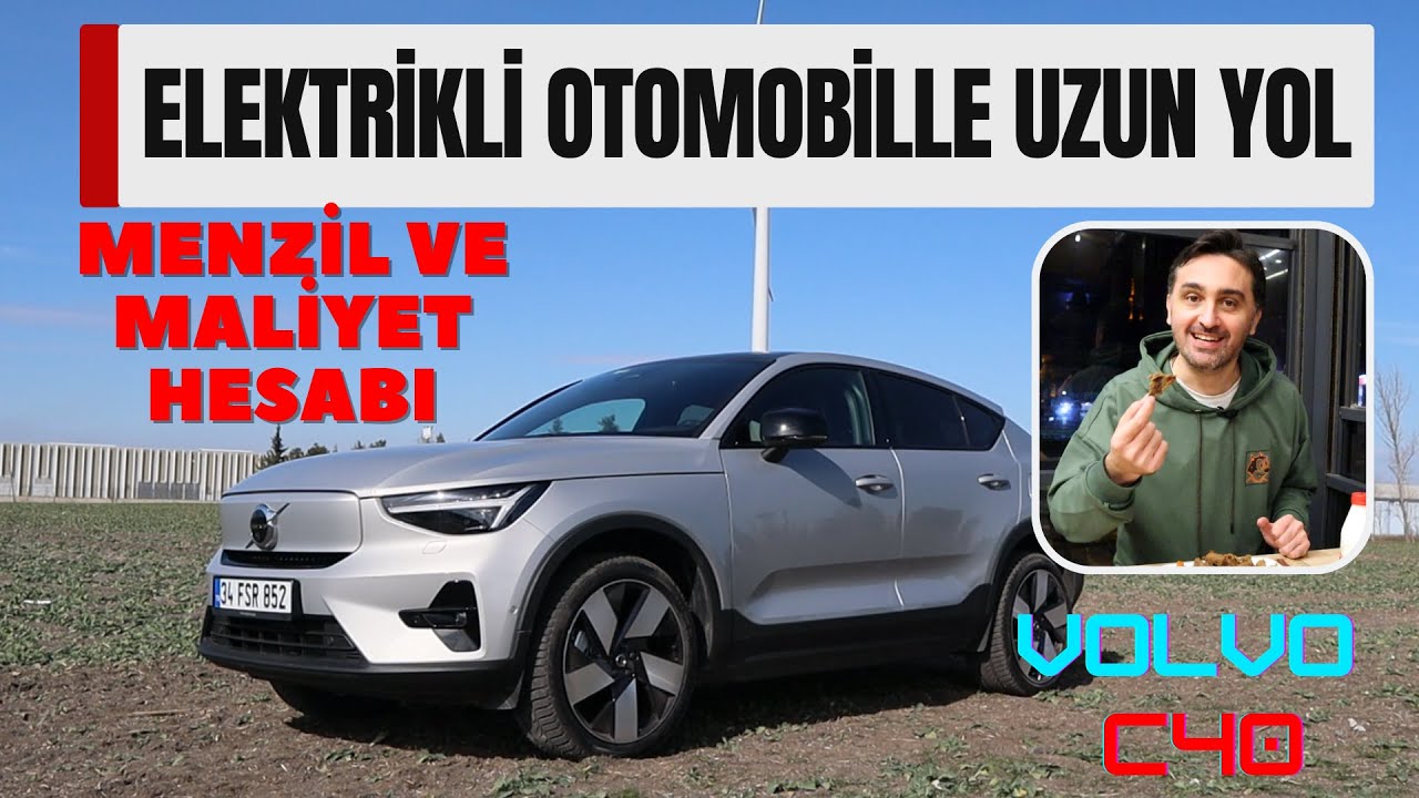 Elektrikli Otomobille Uzun Yol Nasıl? Maliyet Hesabı, Şarj İstasyonu Sorunları ve Volvo C40 Testi