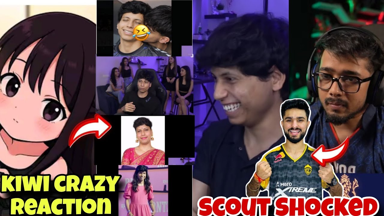 KiwiShio Crazy Reaction Sensei Mames 😂 Scout Shocked , Reply Team Lolzzz 😱 Kiwi On Sensei 🥰