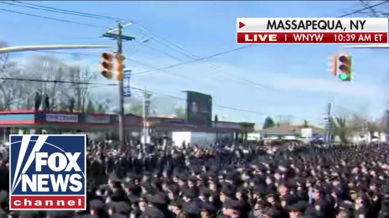WATCH: Thousands attend NYPD officer Jonathan Diller's funeral