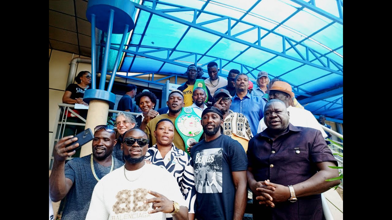 TERENCE CRAWFORD,AMERICA'S WORLD BOXING CHAMPION VISIT UGANDA