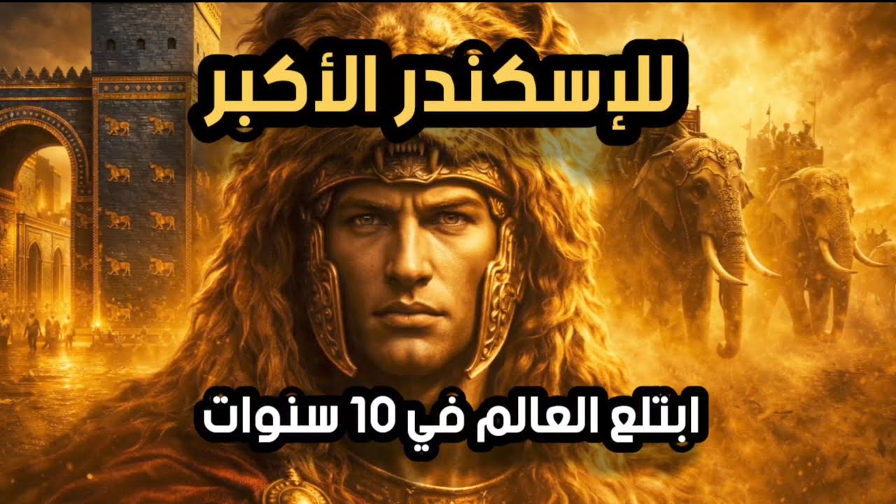 ابتلع العالم في 10 سنوات ومات في ظروف غامضة! القصة الكاملة للإسكندر الأكبر