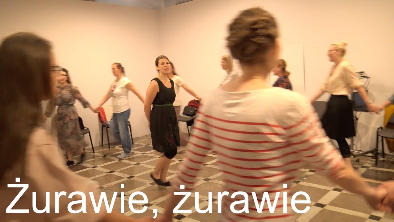 Żurawie, żurawie - zabawa ludowa ze śpiewem