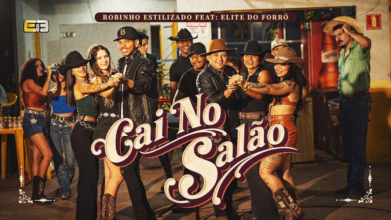 Cai no Sal&atilde;o - Robinho Estilizado Feat.Elite do Forr&oacute;  (Clipe Oficial)
