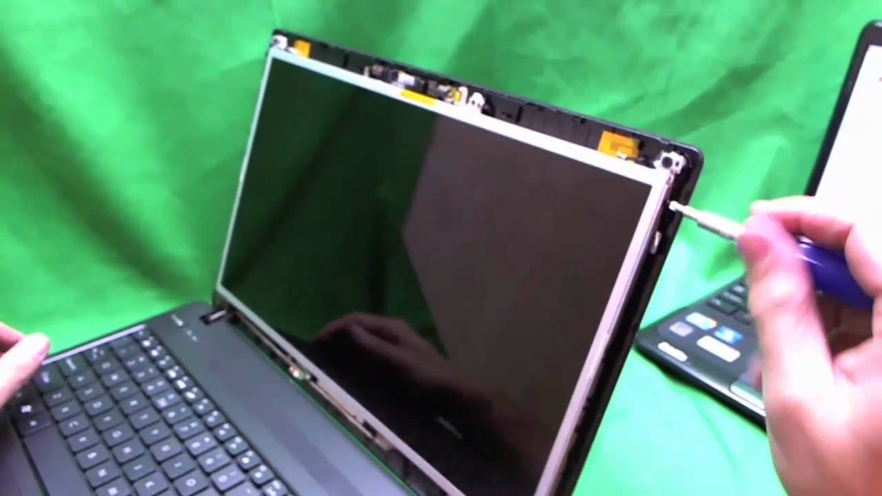 Gateway NV55C Laptop Screen Replacement Procedure