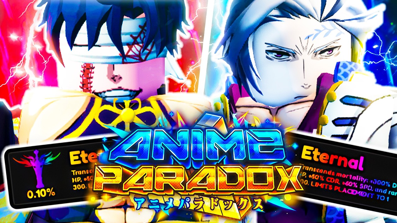 Evolving The *NEW* 0.1% ETERNAL Hades And Qin Shi Huang In Anime Paradox Roblox!