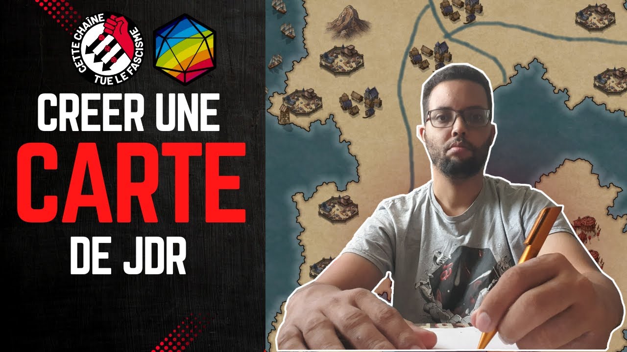 Faire une carte de jeu de rôle