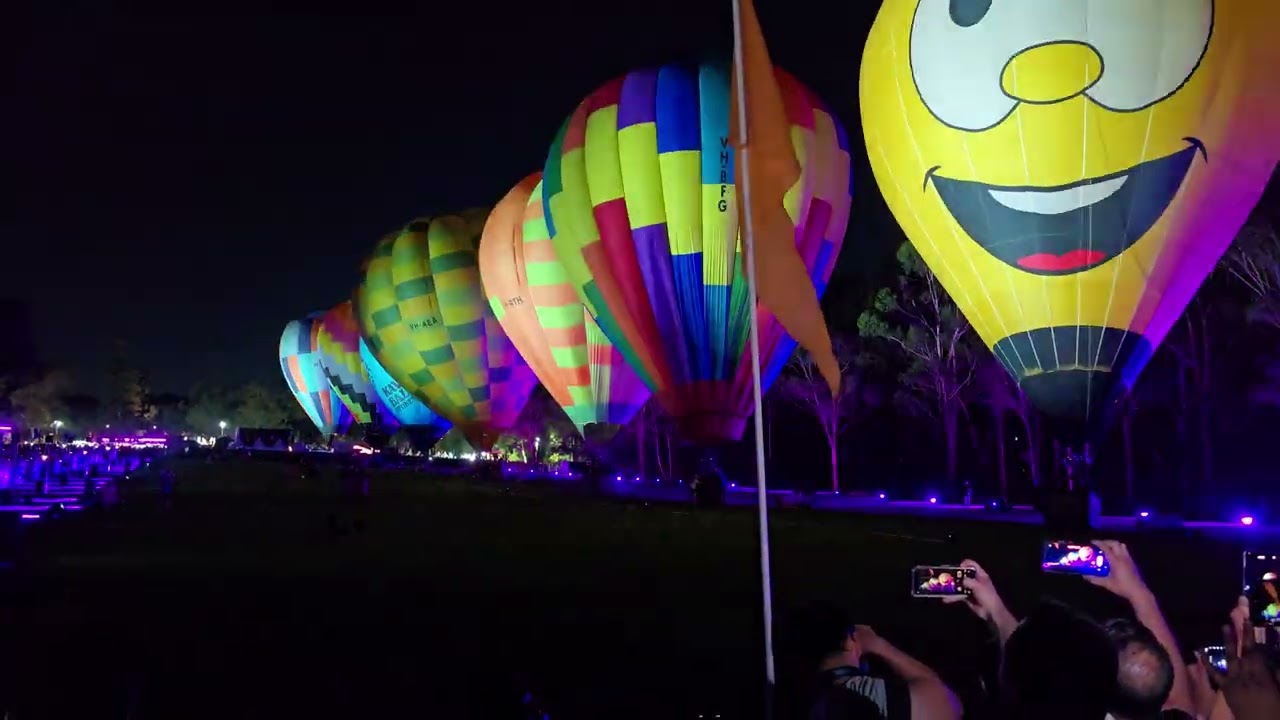 Hot Air Balloon Show | Parramatta Park | Australian Day