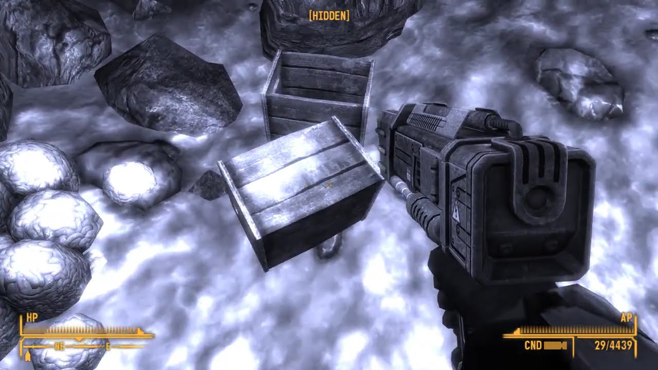 Fallout: New Vegas Honest Hearts DLC- Exploring and Looting Fallen Rock Cave
