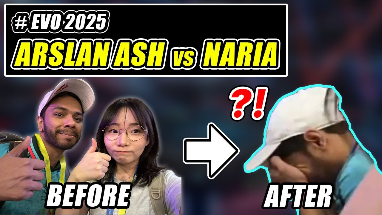 I took a SET from ARSLAN ASH at EVO !!! (EVO 2025)