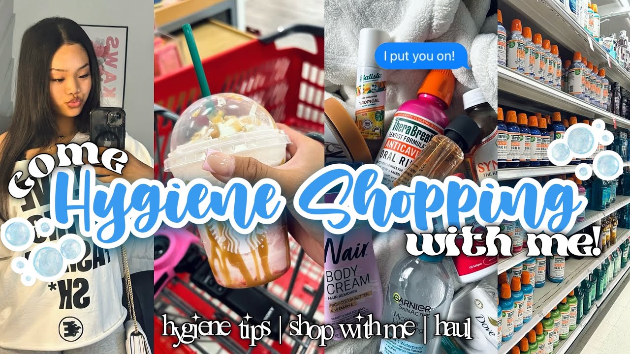 Come Hygiene Shopping With Me + Haul 🫧🤍