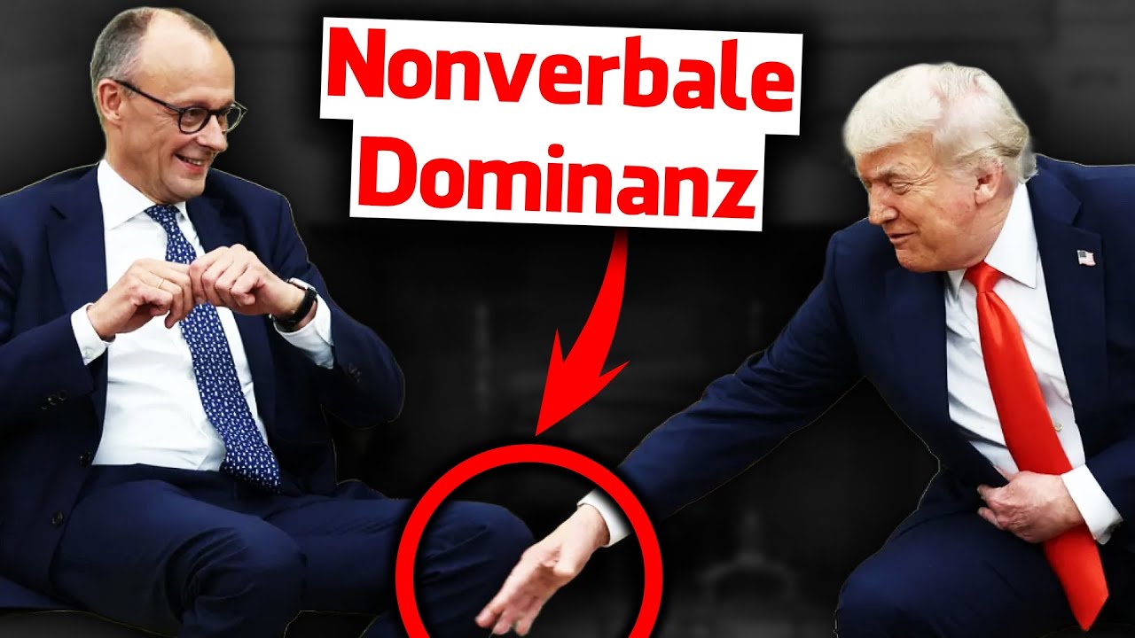 Merz bei Trump: Dominanz & K&ouml;rpersprache analysiert