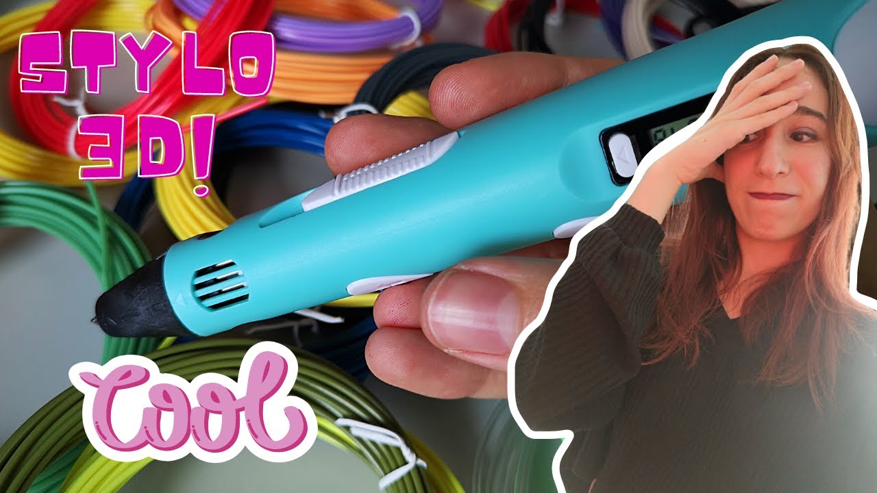 CRASH TEST : STYLO 3D ! (je fais n'importe quoi)