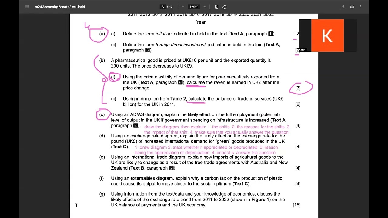 Solving an IB Economics Paper 2: How to Get a 7 Using Key Strategies & Exam Tricks! (May 2024).
