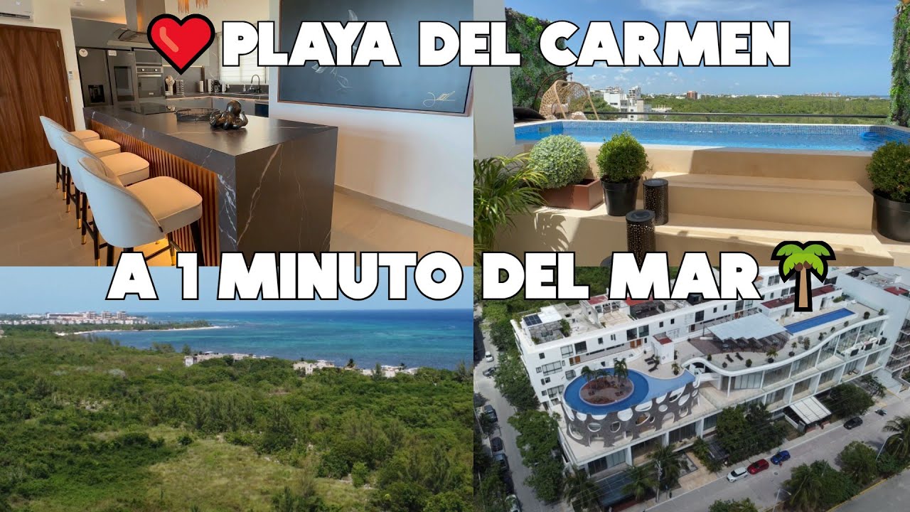 Playa Del Carmen🔴Hospedaje Increíble Con Vista Al Mar Cerca De Todo