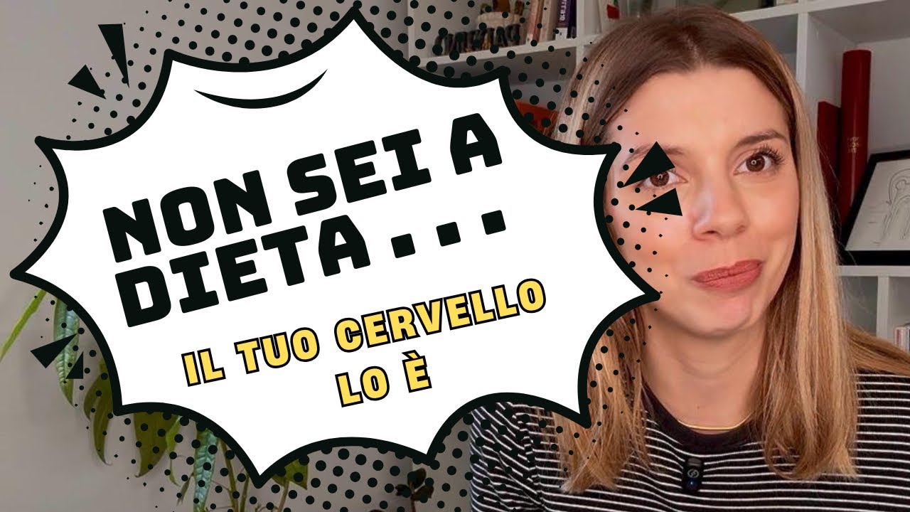 NON SEI A DIETA, IL TUO CERVELLO LO È 🧠💣