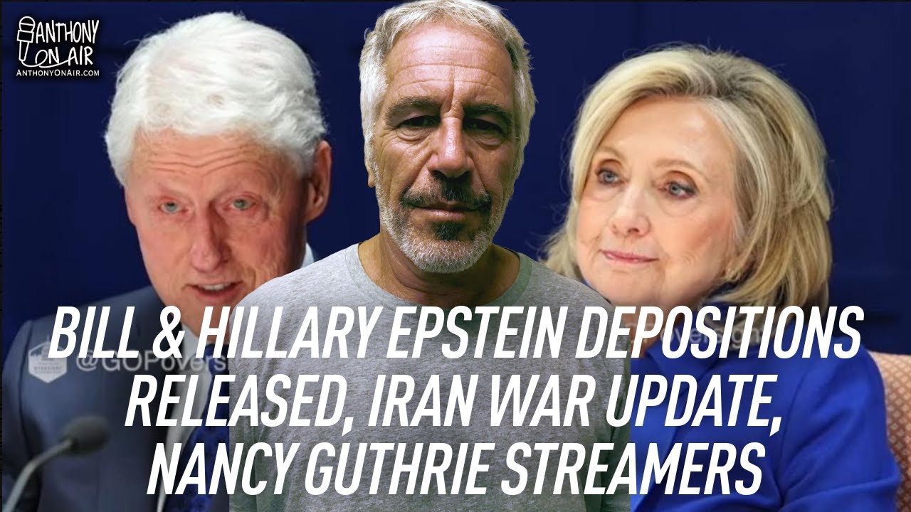 Bill & Hillary Epstein Depositions Released, Iran War Update, Nancy Guthrie Streamers | AOA Podcast