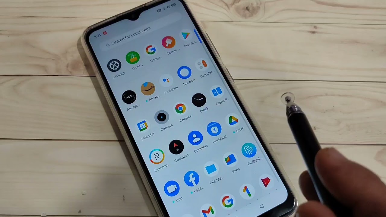 How To Enable and Use Full Screen Gestures in Realme C25Y