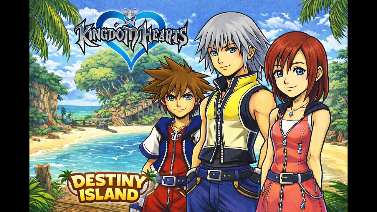 Kingdom Hearts 1.5 Final Mix Episode 0 Destiny island