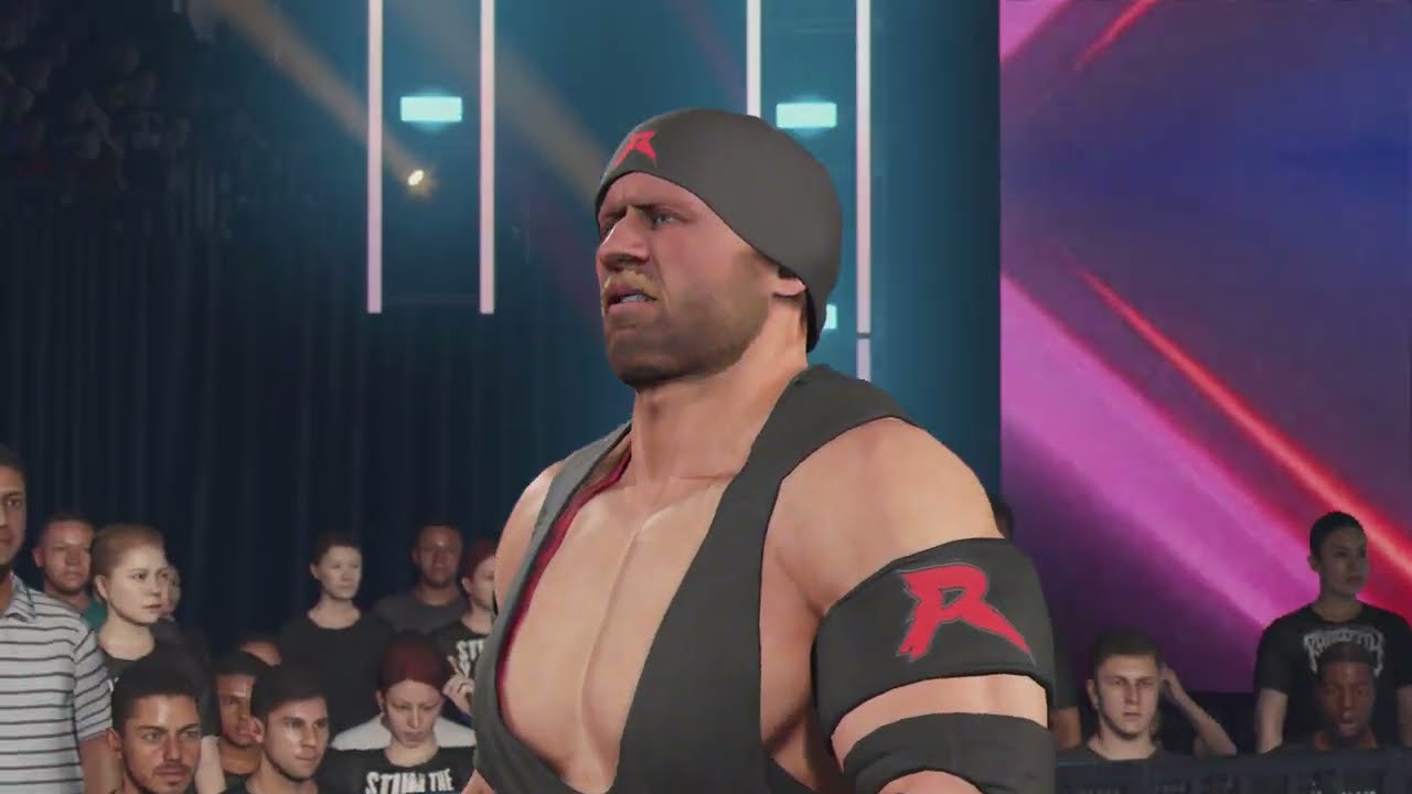 Рэнди Ортон против Райбека | Полный матч WWE 2K | Клетка «Ад в клетке» 2026