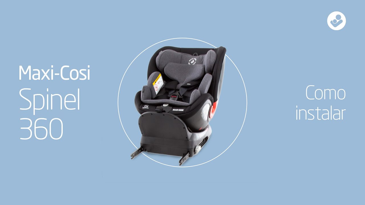 Cadeirinha Maxi-Cosi Spinel 360 | Como instalar