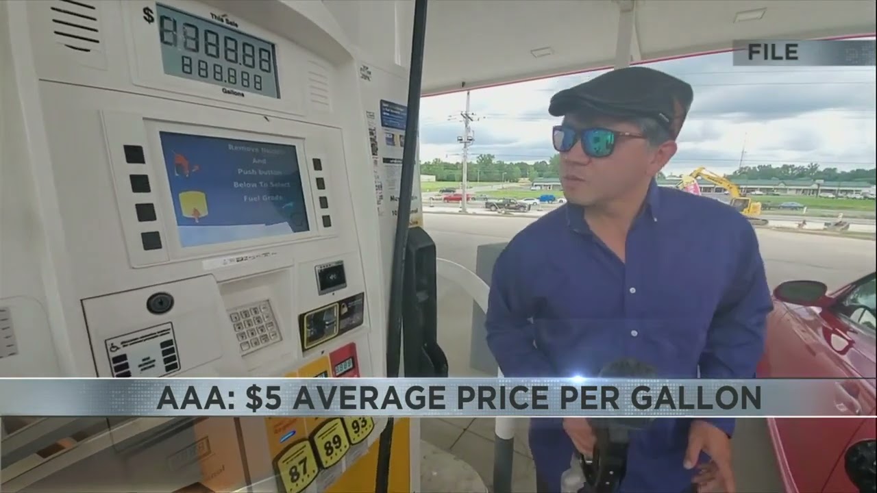 $5 gas is here: AAA says nationwide average hits new high