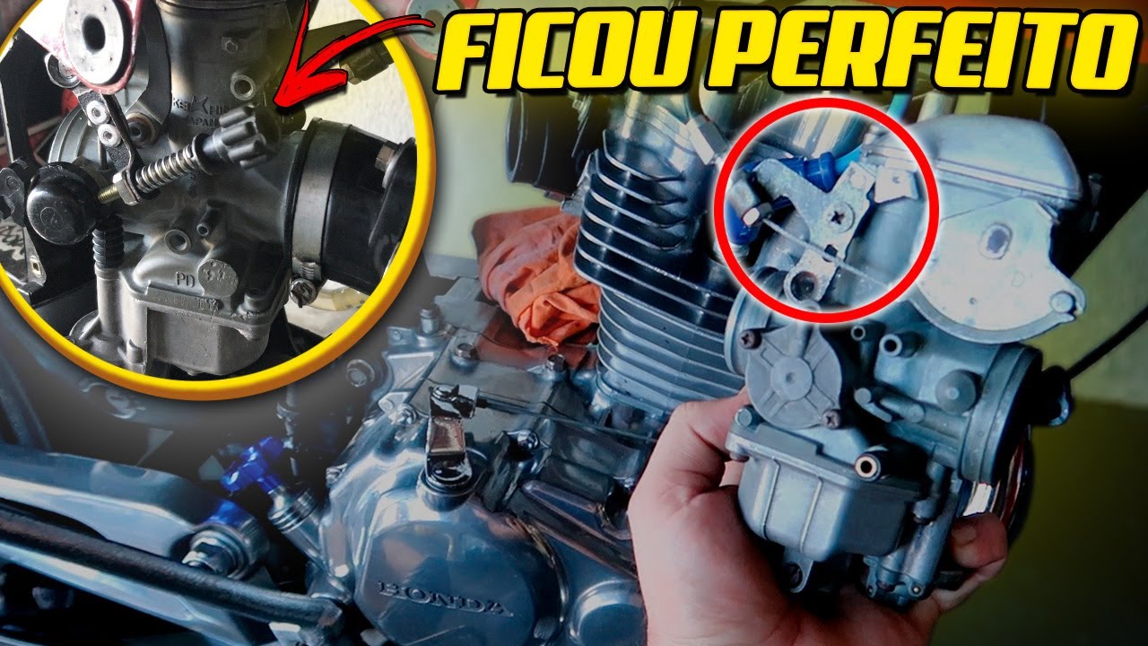 CARBURADOR DE STRADA MELHOR ADAPTAÇÃO TITAN E FAN 125 ATÉ 2008 [ VÍDEO INÉDITO ] ‹‹ Maycon Aragão ››