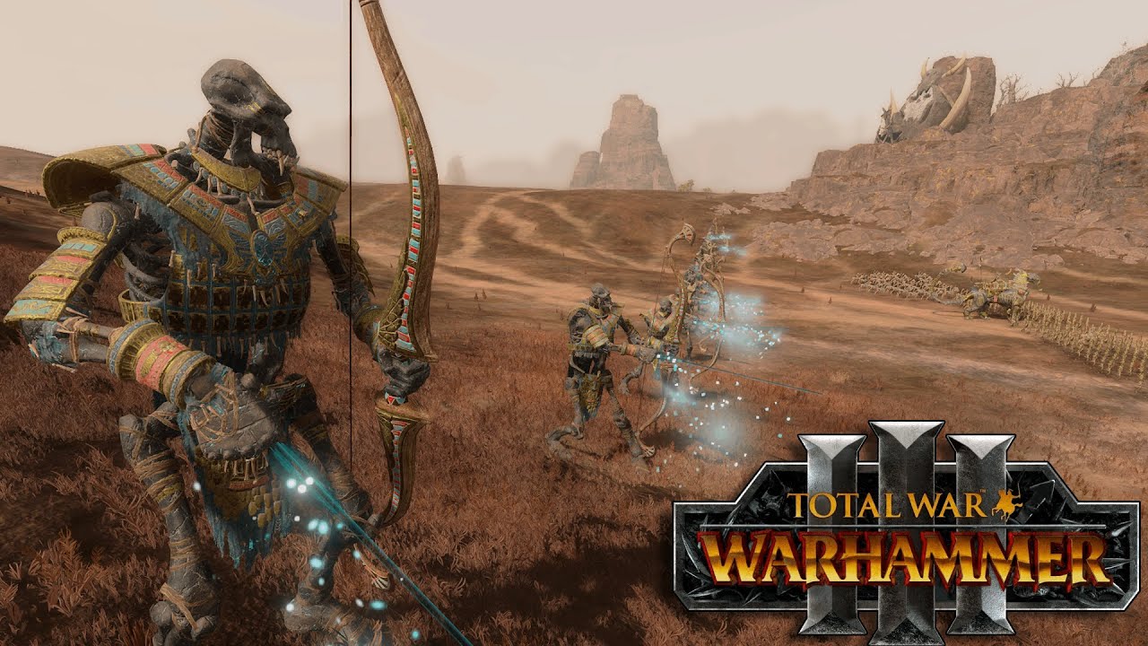 Bone Giants vs Greenskins | Total War: WARHAMMER 3 Cinematic Battle
