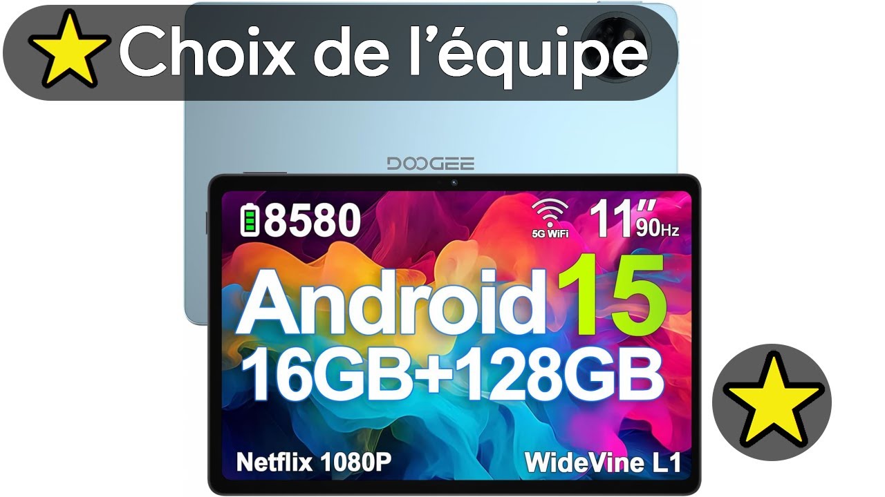 🏆 TOP 3 TABLETTE 11 POUCES ANDROID 2025 📱