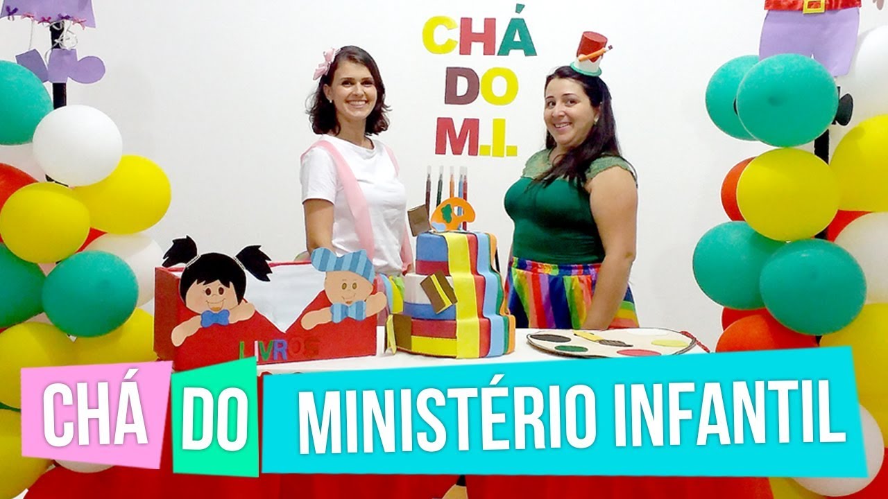 Chá do Ministério Infantil | Como fazer?