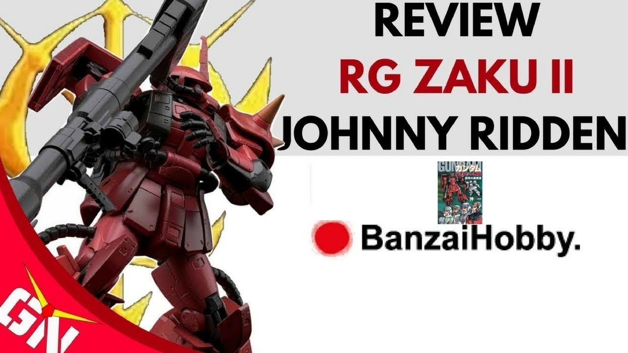 Review: RG (1/144) Zaku II High Mobility Johnny Ridden