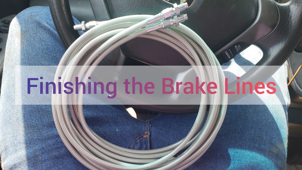Rear Brake Line Tuck | Valex racing brake line kit install|