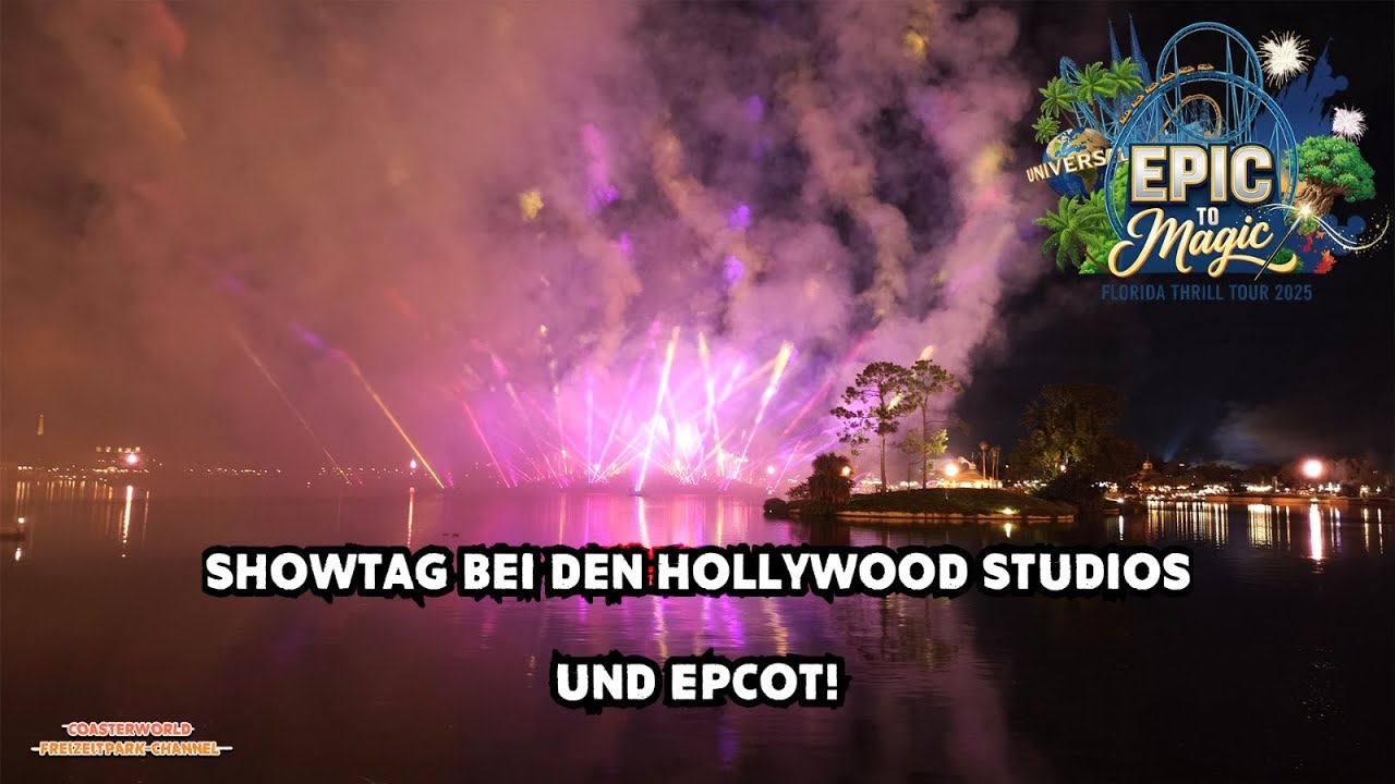Showtag bei den Hollywood Studios und EPCOT! 🎆 | Florida Thrill Tour #15
