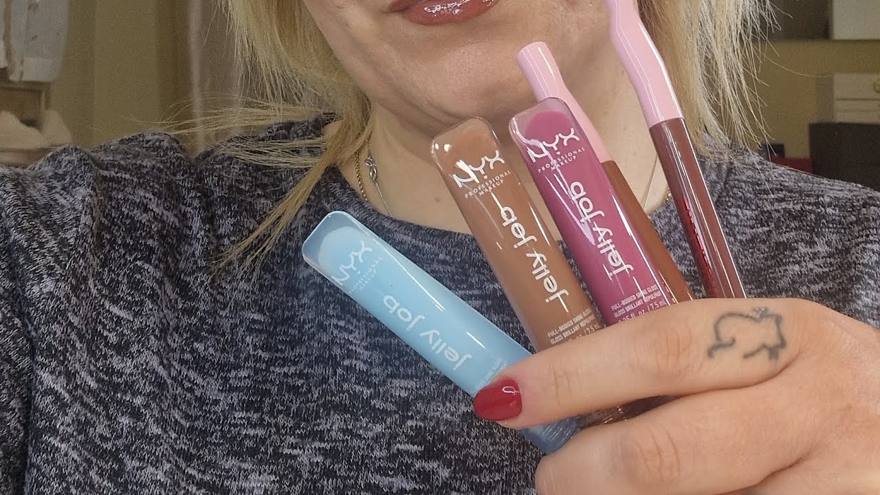 PROVO I NUOVI JELLY JOB GLOSS & LE NUOVE LIP LINGERIE DI NYX #NYXCOSMETICSITALY #MAKEUP 