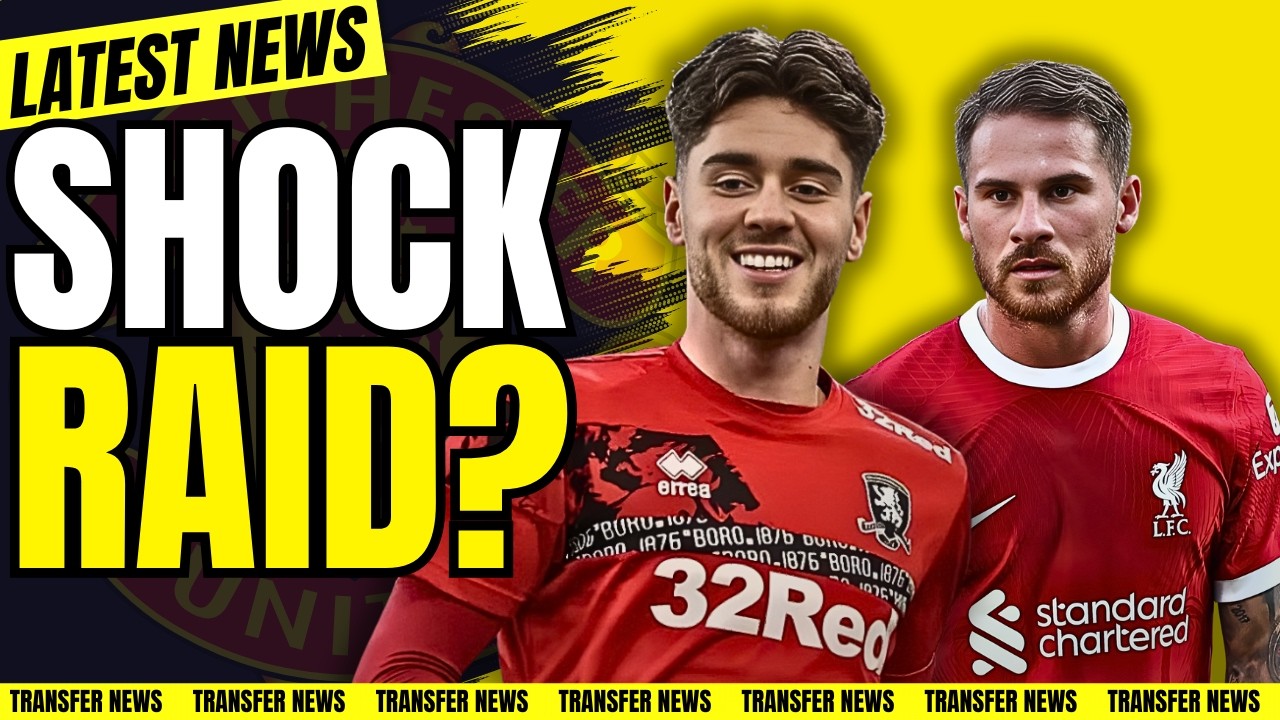 £30M Hackney WATCHED! Mac Allister “Shock” Link? Man United News