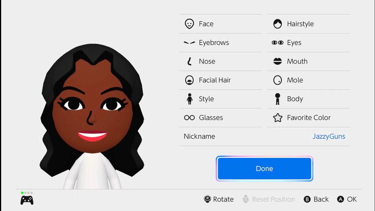 How to make a JazzyGuns mii (Dwayne N Jazz)