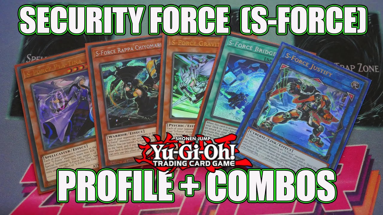 NEW YUGIOH Security Force Profile + Combo