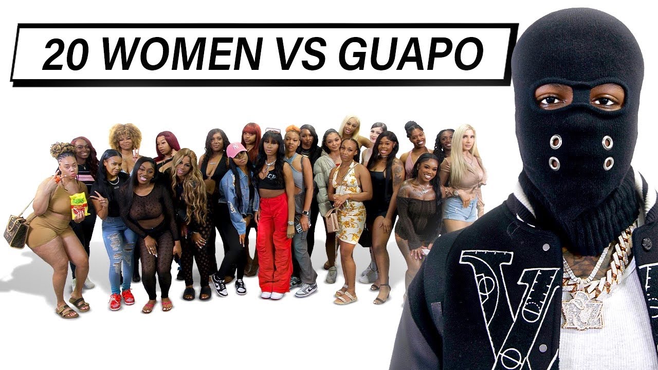 20 WOMEN VS 1 RAPPER: GUAPO “Mr.PutitOn”