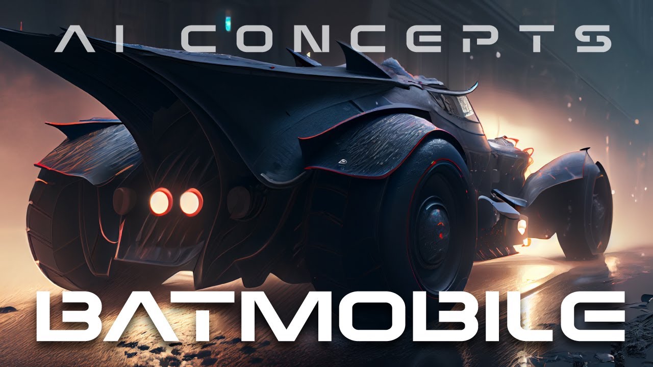 Batmobile Concepts | Created with AI Midjourney