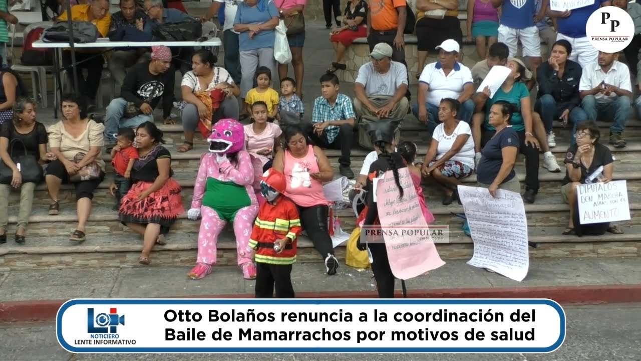 Renunció el coordinador del baile de Mamarrachos del Carnaval Mazateco