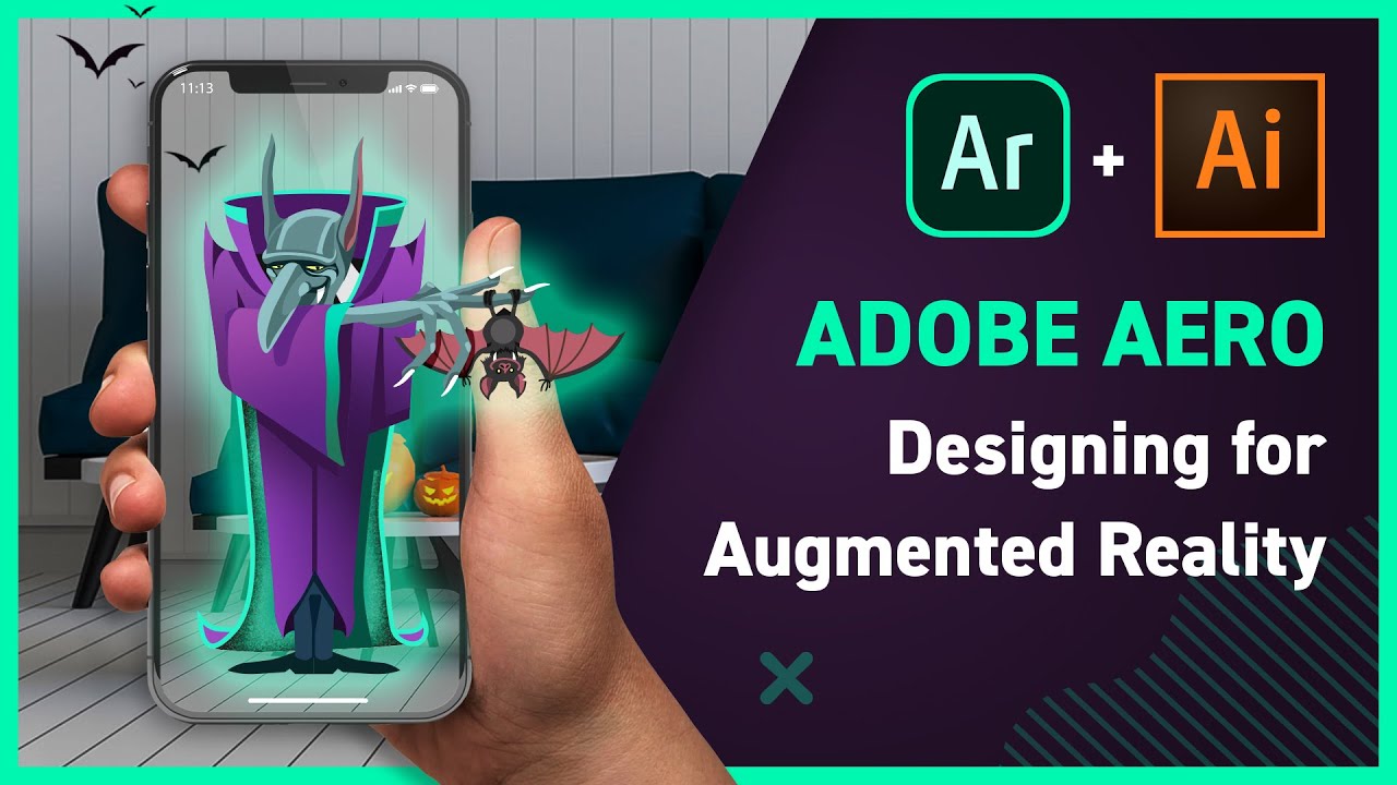 Создание интерактивной AR-сцены в Adobe Aero