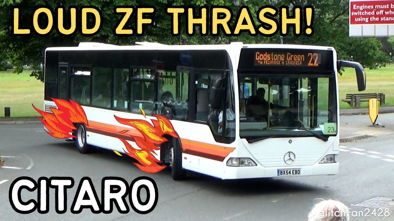 EPIC Loud ZF Thrash!! Preserved Mercedes Benz Citaro BX54EBD