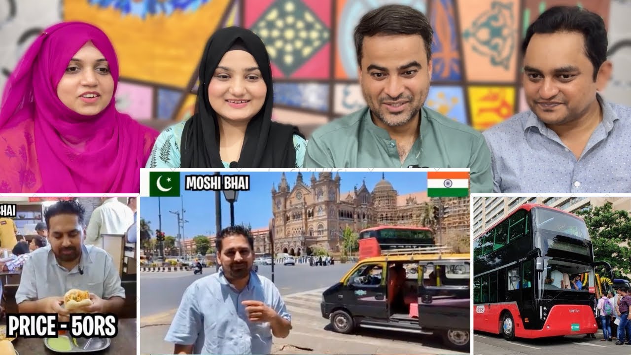 Pakistani Foodie Explores Mumbai Street Food! | A Culinary And Cultural Adventure | Reaction!!