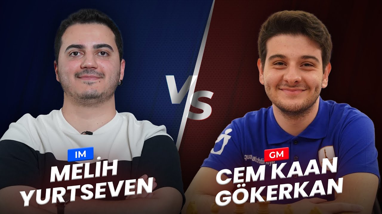 IM Melih Yurtseven VS GM Cem Kaan Gökerkan | 3.Satranç365 Kampı Eğitmenler Arası Turnuva
