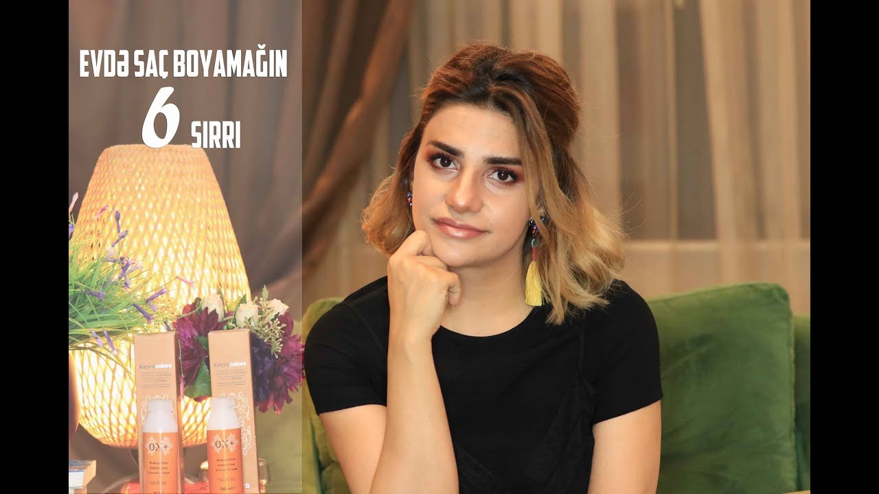 ✅ Evdə saç boyamağın 6 sirri 🙋