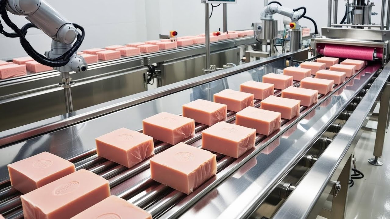 Fabrica&ccedil;&atilde;o de SABONETE -veja todo processo